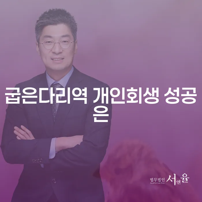 굽은다리역 개인회생 성공은